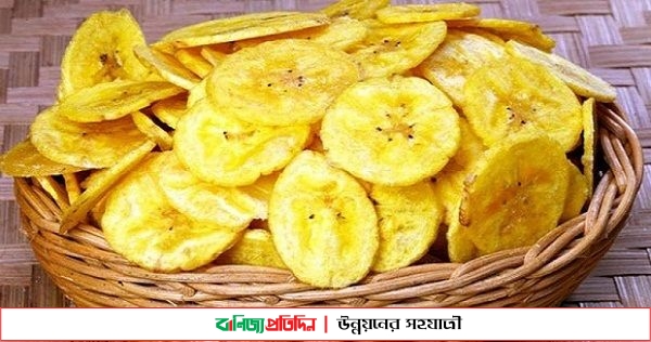 বানিয়ে ফেলুন কাঁচা কলার মজাদার চিপস