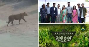 ‘অপারেশন সুন্দরবনের’ শুটিং স্পটে বাঘ!