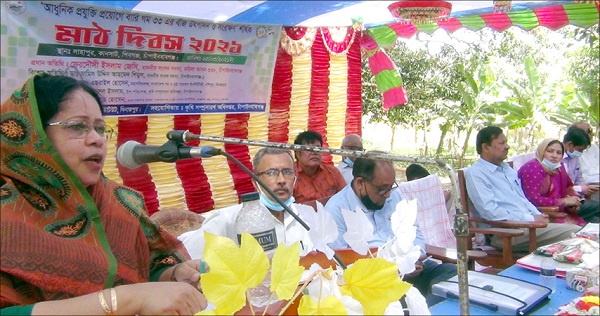 আধুনিক প্রযুক্তিতে বারি গম বীজ উৎপাদন-সংরক্ষণ শীর্ষক মাঠ দিবস অনুষ্ঠিত