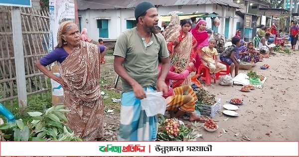 লিচুর গ্রাম মুন্সিরহাটে অন্যরকম লিচুর হাট