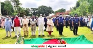 বীর মুক্তিযোদ্ধা আব্দুল জব্বার মাস্টার এর জানাজা ও দাফন সম্পন্ন