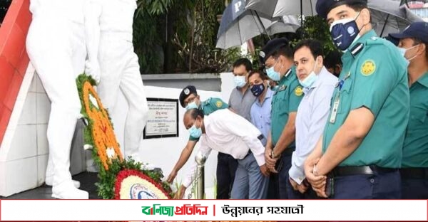 হলি আর্টিজানে নিহতদের প্রতি পুলিশ সার্ভিস অ্যাসোসিয়েশনের শ্রদ্ধা