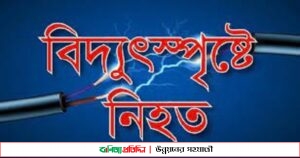 মাগুরায় বিদ্যুৎস্পৃষ্ট হয়ে মুসল্লীর মৃত্যু