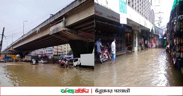 রাতের বৃষ্টিতে ডুবলো চট্টগ্রাম, নগরবাসীর দুর্ভোগ