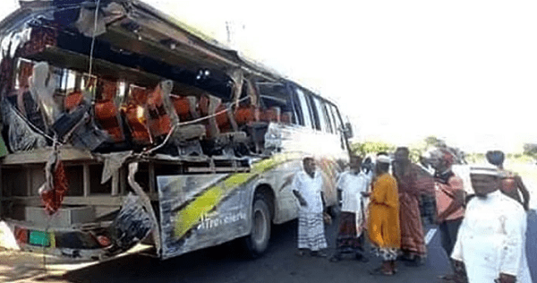 ত্রিশালে বাস ও ট্রাকের সংঘর্ষে নিহতের সংখ্যা বেড়ে ৭