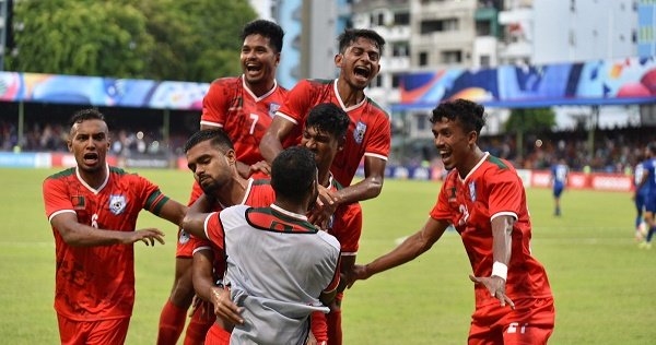 তপুর গোলে শ্রীলঙ্কাকে হারিয়ে সাফে বাংলাদেশের শুভসূচনা