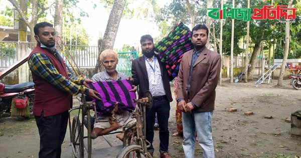 নড়াইলে অসহায়- ছিন্নমূলদের মাঝে শীতবস্ত্র বিতরণ