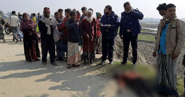 শেরপুরে ট্রাকের চাকায় পিষ্ট হয়ে মাটিকাটা শ্রমিক নিহত 