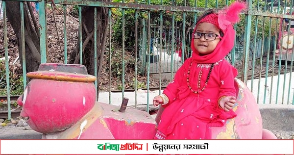 সাংবাদিক ডি এম অমরের একমাত্র কন্যা অর্থীর’র জন্মদিন আজ