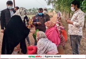 শেরপুরে শীতার্তদের মাঝে কম্বল বিতরণ