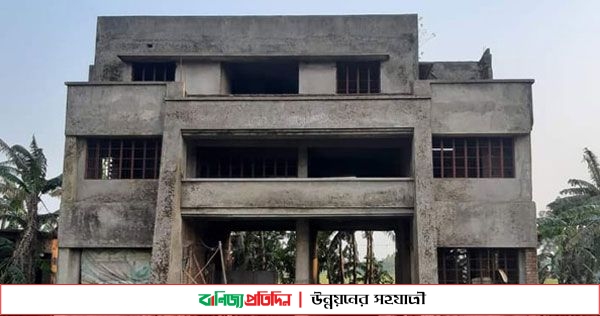 নকলা ফায়ার সার্ভিসের নির্মাণকাজ ১৬ বছেরও শেষ হয়নি