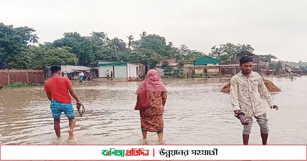 সুনামগঞ্জে বন্যা পরিস্থিতির অবনতি