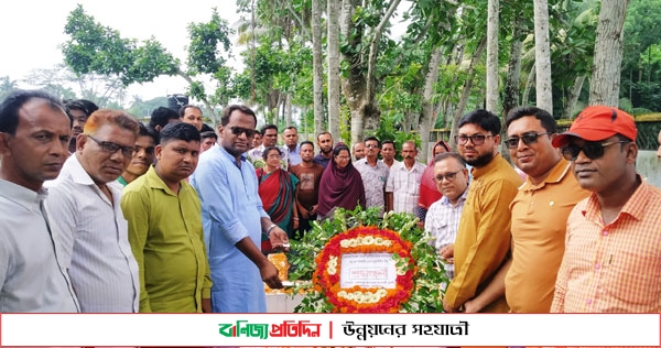 কেশবপুরে যুবলীগ নেতার মৃত্যুবার্ষিকী পালন