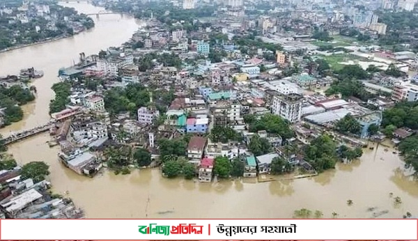 সিলেটে বন্যায় হাজার কোটি টাকার ক্ষয়ক্ষতি