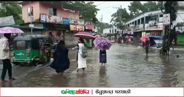 সুনামগঞ্জে ফের বন্যা, পানিবন্দি হাজার হাজার মানুষ