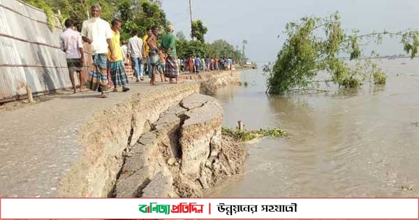 প্রতিবছর তিস্তা নদীর ভাঙ্গন ও বন্যায় ৭০ হাজারের বেশি মানুষ সম্বল হারিয়েছে