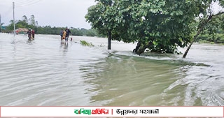 সিলেটে বন্যায় ক্ষতিগ্রস্থ সড়ক মেরামতে গতি নেই