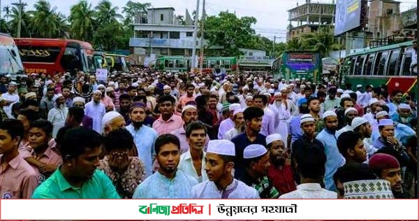 মহানবী সাঃ কটুক্তির প্রতিবাদে রায়পুরে বিশাল বিক্ষোভ