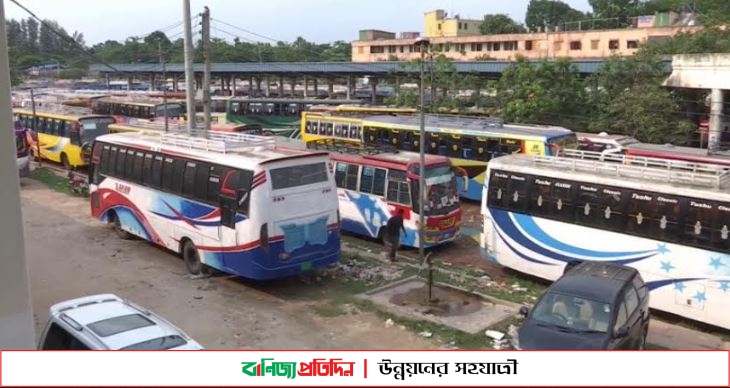 ফরিদপুর বাস টার্মিনাল থেকে হেলপারসহ বাস উধাও