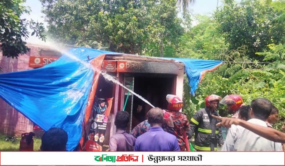 আলমডাঙ্গায় গ্যাসের চুলা বিস্ফোরণে ৪ লক্ষ টাকার মালামাল পুড়ে ছাই