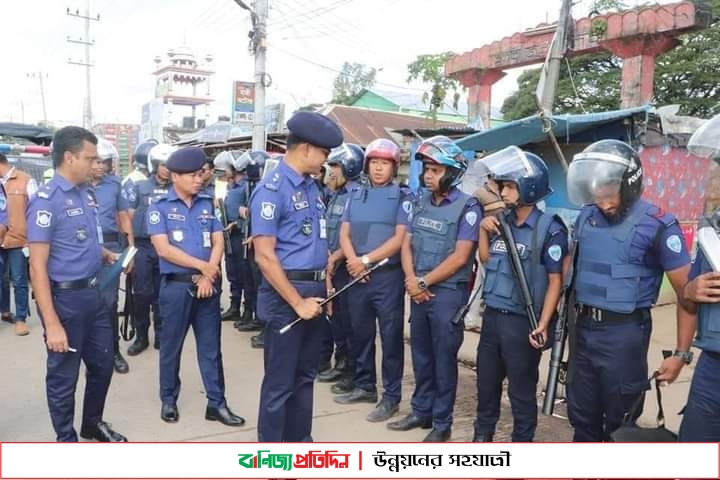 চৌমুহনীতে ১৪৪ ধারা জারি, বিশেষ অভিযানে গ্রেপ্তার-১২