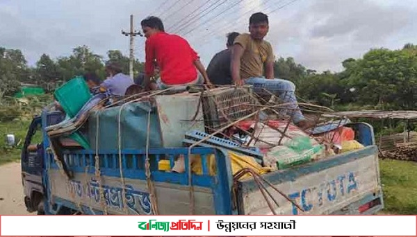 জঙ্গল সলিমপুরে বসছে নিরাপত্তা চৌকি : মালামাল সরাচ্ছেন অবৈধ বাসিন্দারা