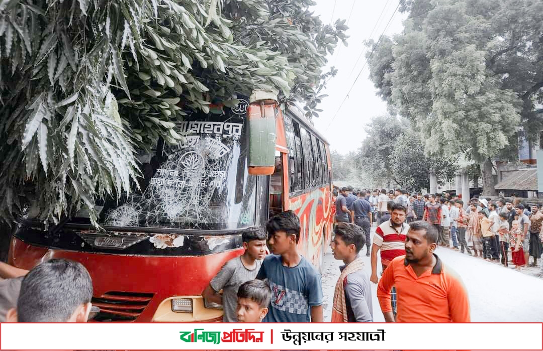 জীবননগরে বাসের চাকায় পিষ্ট হয়ে ভ্যানচালক নিহত