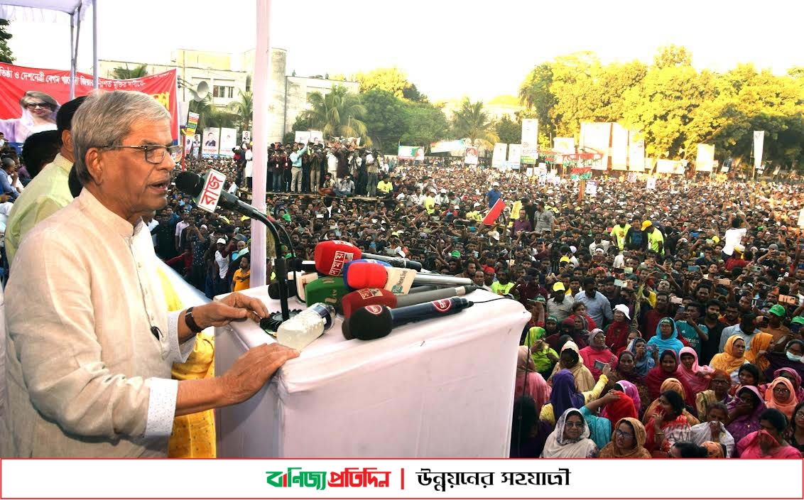 দেশে দুর্ভিক্ষ হলে এর দায় শেখ হাসিনাকেই নিতে হবে: মির্জা ফখরুল