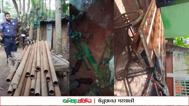 নড়াইলে লোহাগড়ায় রেললাইনের চুরি হওয়া মাল উদ্ধার