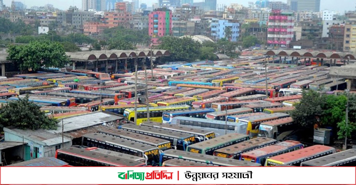 রংপুরে দূরপাল্লার বাস বন্ধ, চরম দুর্ভোগে যাত্রীরা