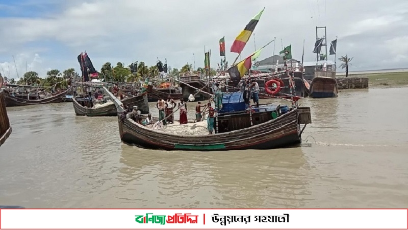 ভোলার মেঘনায় জলডাকাত আতস্কে জেলেরা