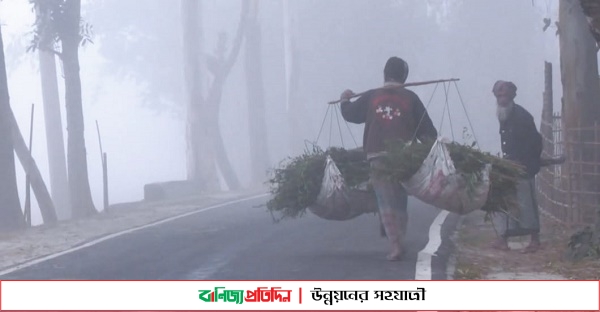 কুড়িগ্রামে বইছে মৃদু শৈত্য প্রবাহ দুর্ভোগ বেড়েছে নিম্ন আয়ের মানুষের