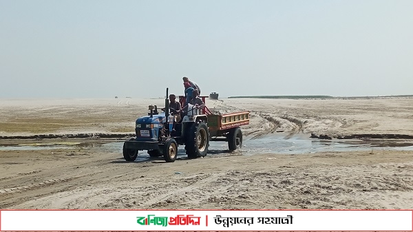 দুই আ.লীগ নেতার বিরুদ্ধে অবৈধভাবে বালু উত্তোলনের অভিযোগ