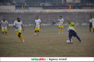 গোছানো খেলা দিয়ে শেষ হলো ইংল্যান্ড প্রবাসী ও সোনালী ক্লাবের ম্যাচ