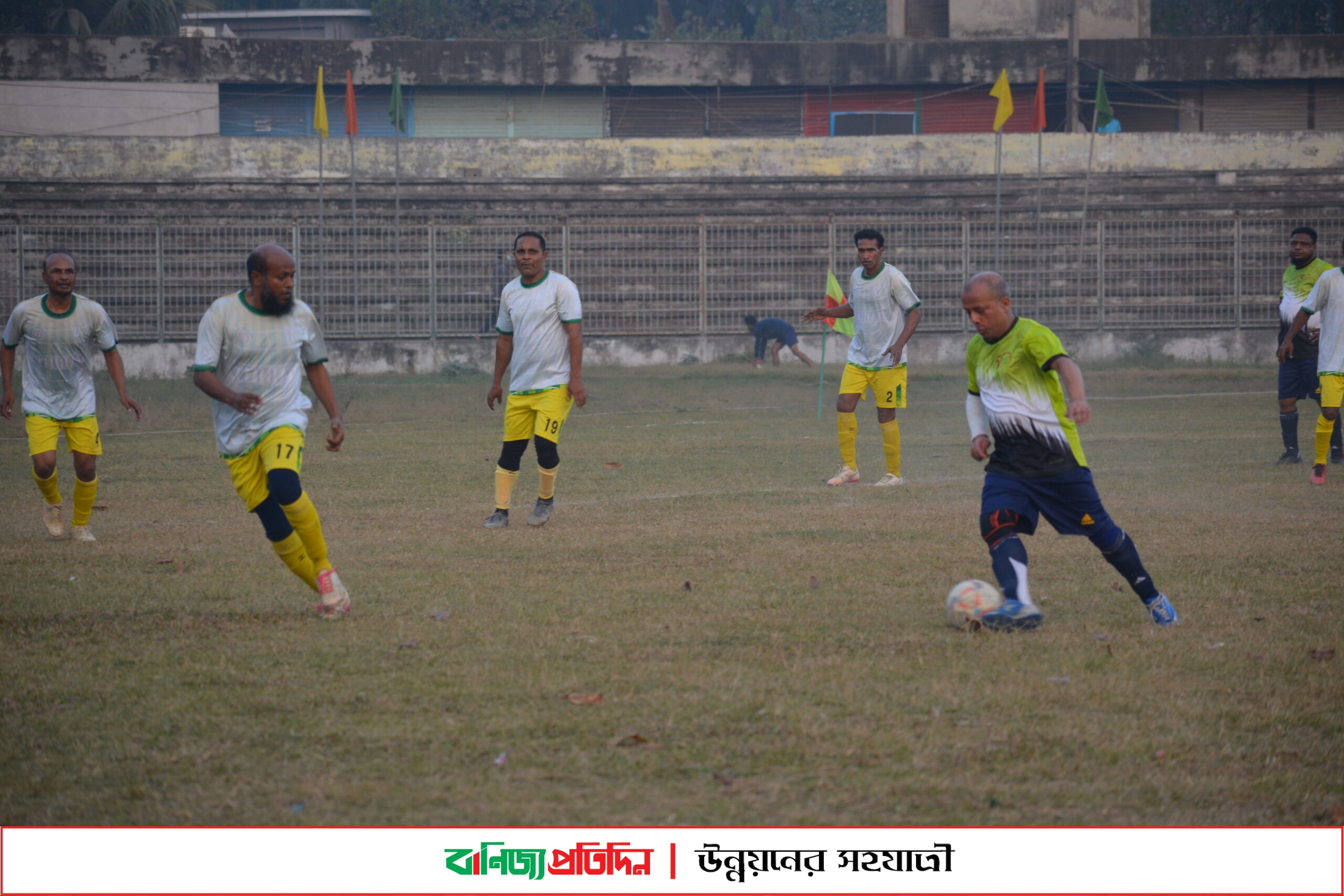 গোছানো খেলা দিয়ে শেষ হলো ইংল্যান্ড প্রবাসী ও সোনালী ক্লাবের ম্যাচ