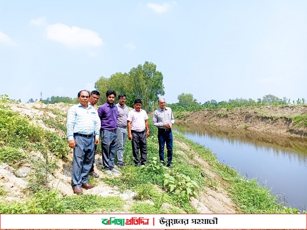 ৪ কোটি ১৫ লাখ টাকা ব্যয়ে এলজিইডির তত্বাবধায়নে খাল পুনঃখননের কাজ সমাপ্তির পথে