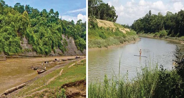 বালু ভরাটের কারণে নাব্যতা হারাচ্ছে হালদা নদী