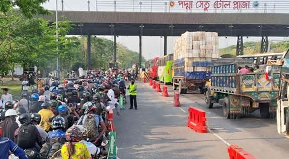 দশ দিনে পদ্মা সেতুতে ৩২ কোটি টাকা টোল আদায়