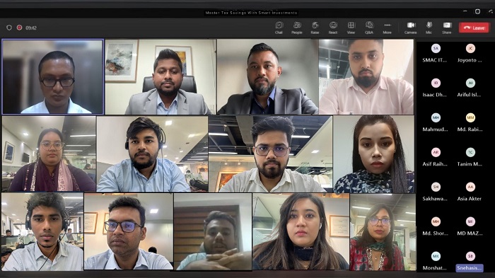 শান্তা অ্যাসেট ম্যানেজমেন্ট এবং ট্যাক্সডু-এর যৌথ উদ্যোগে বিনিয়োগের মাধ্যমে কর সাশ্রয় বিষয়ক ওয়েবিনার