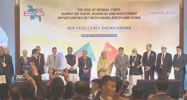 চীনের সাথে ১৬ সমঝোতা স্মারক সই