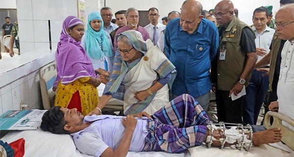 অর্থনীতিকে পঙ্গু করতেই দেশকে অস্থিতিশীল করা হচ্ছে: প্রধানমন্ত্রী