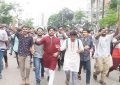 কোটা বাতিলের দাবিতে ঢাকা কলেজ শিক্ষার্থীদের বিক্ষোভ