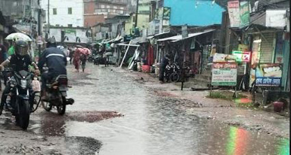 মৌসুমি বৃষ্টিতে সাতক্ষীরার নিম্নাঞ্চল প্লাবিত