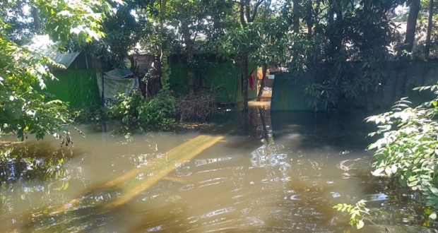 চাঁদপুরের দুই উপজেলার লক্ষাধিক মানুষ পানিবন্দি