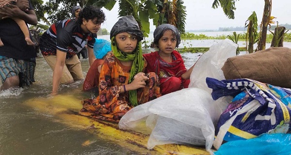 বন্যায় এখনও ঝুঁকিতে দেশের ২০ লাখ শিশু : ইউনিসেফ