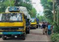 লক্ষ্মীপুরে কালভার্ট ভেঙ্গে পানি চলাচল বন্ধ, পানিবন্দি প্রায় ৫’শ পরিবার