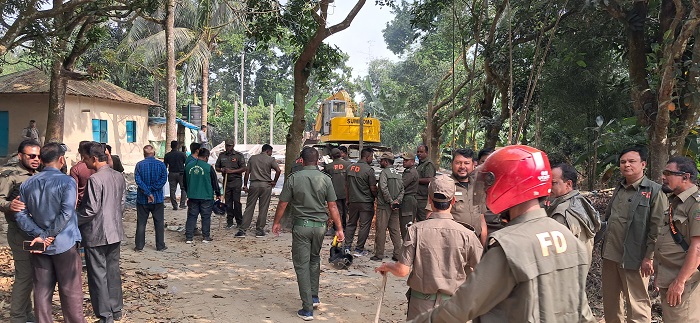 শ্রীপুরে যৌথ বাহিনীর অভিযানে বন বিভাগের ২০ কোটি টাকার ভূমি উদ্ধার