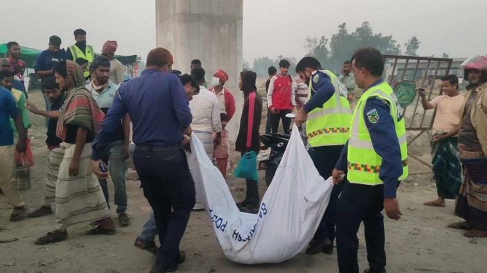 সিরাজগঞ্জের সলঙ্গায় ট্রাক চাপায় মোটর সাইকেল চালক নিহত