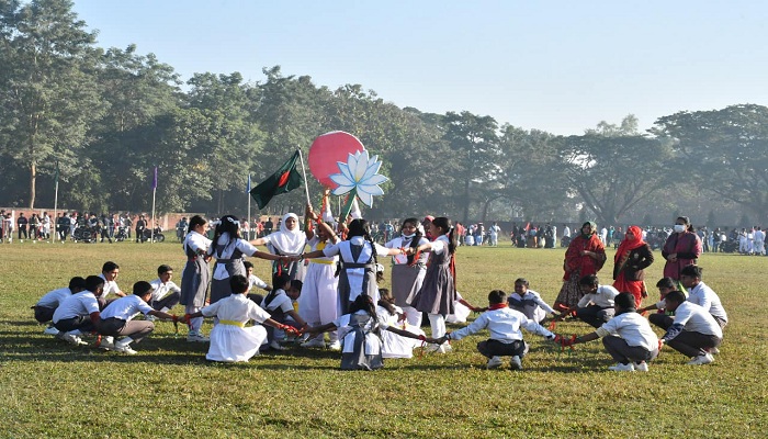 বাকৃবিতে মহান বিজয় দিবস উদযাপিত