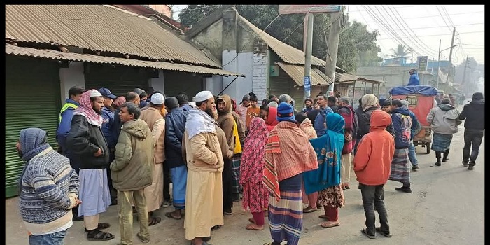 গোবিন্দগঞ্জে সড়ক দুঘর্টনায় মোটর সাইকেল আরোহীর মৃত্যু